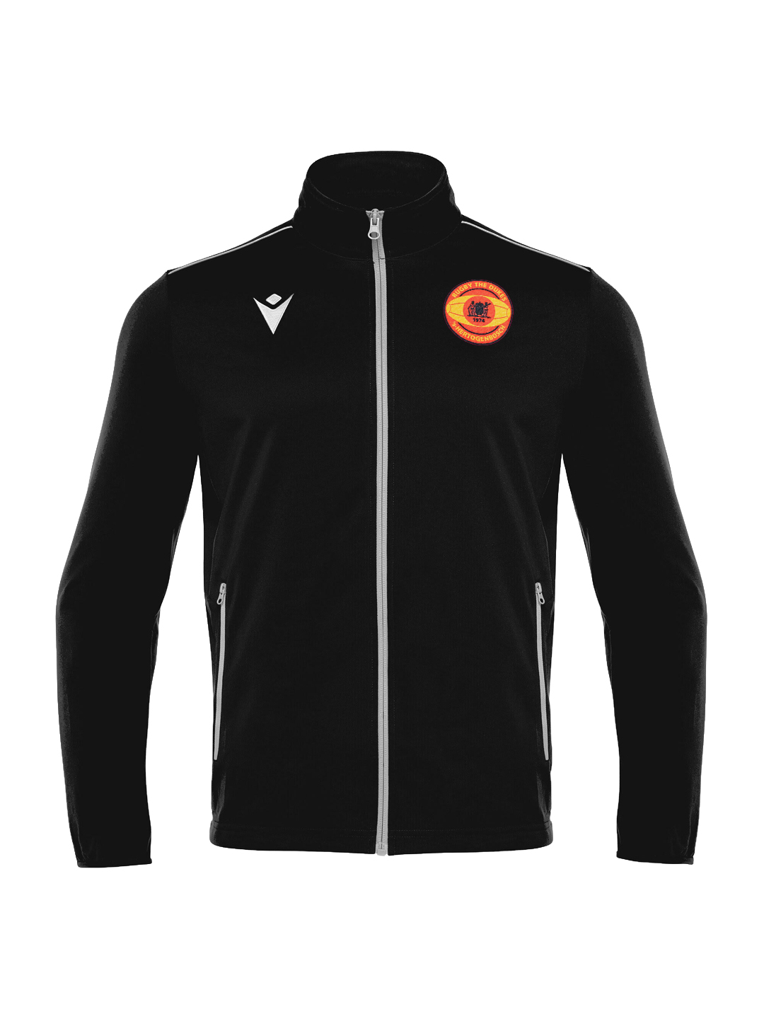 BLACK TRACK JACKET s1