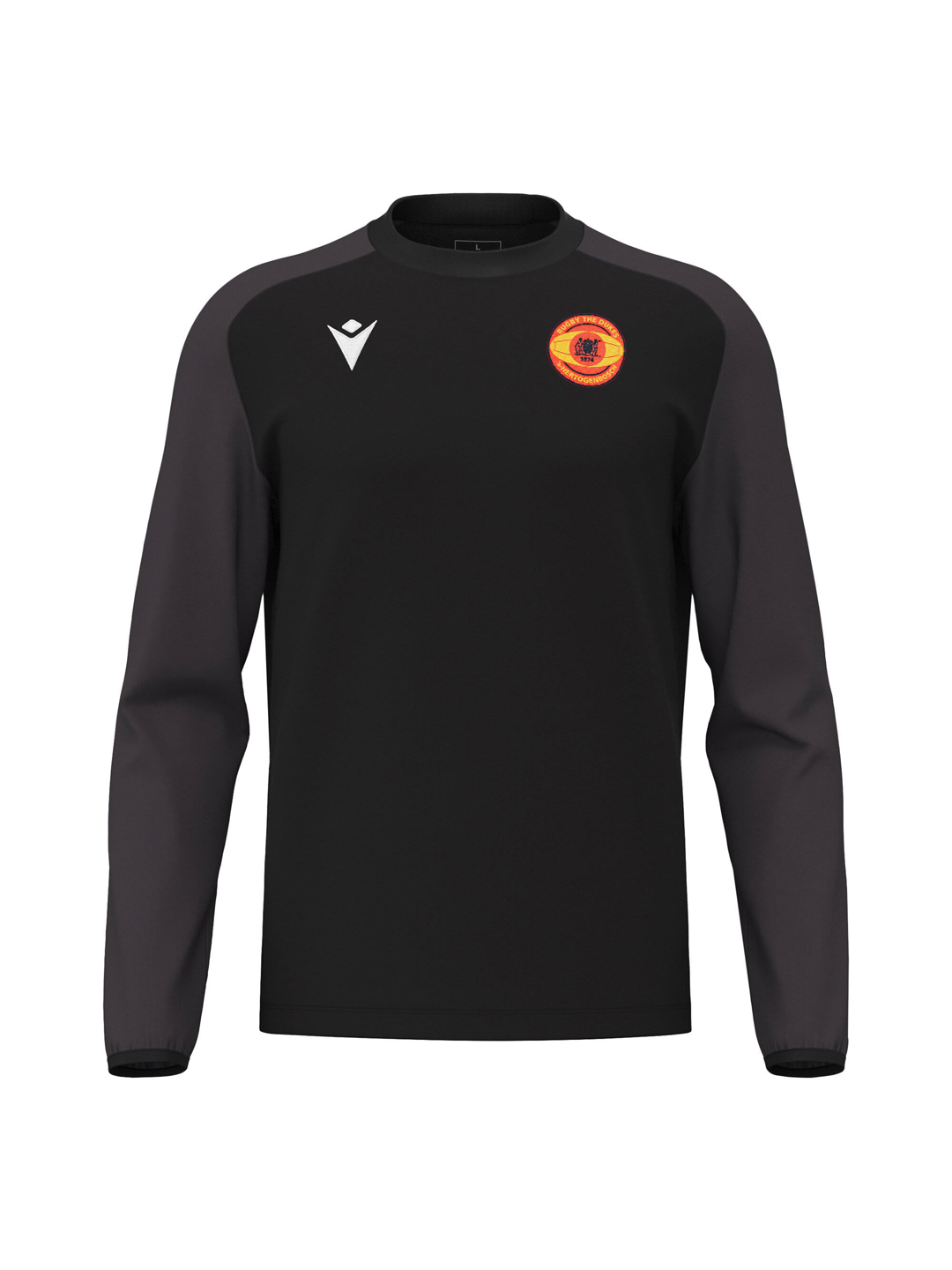 BLACK WATERPROOF TRAINING JUMPER s1
