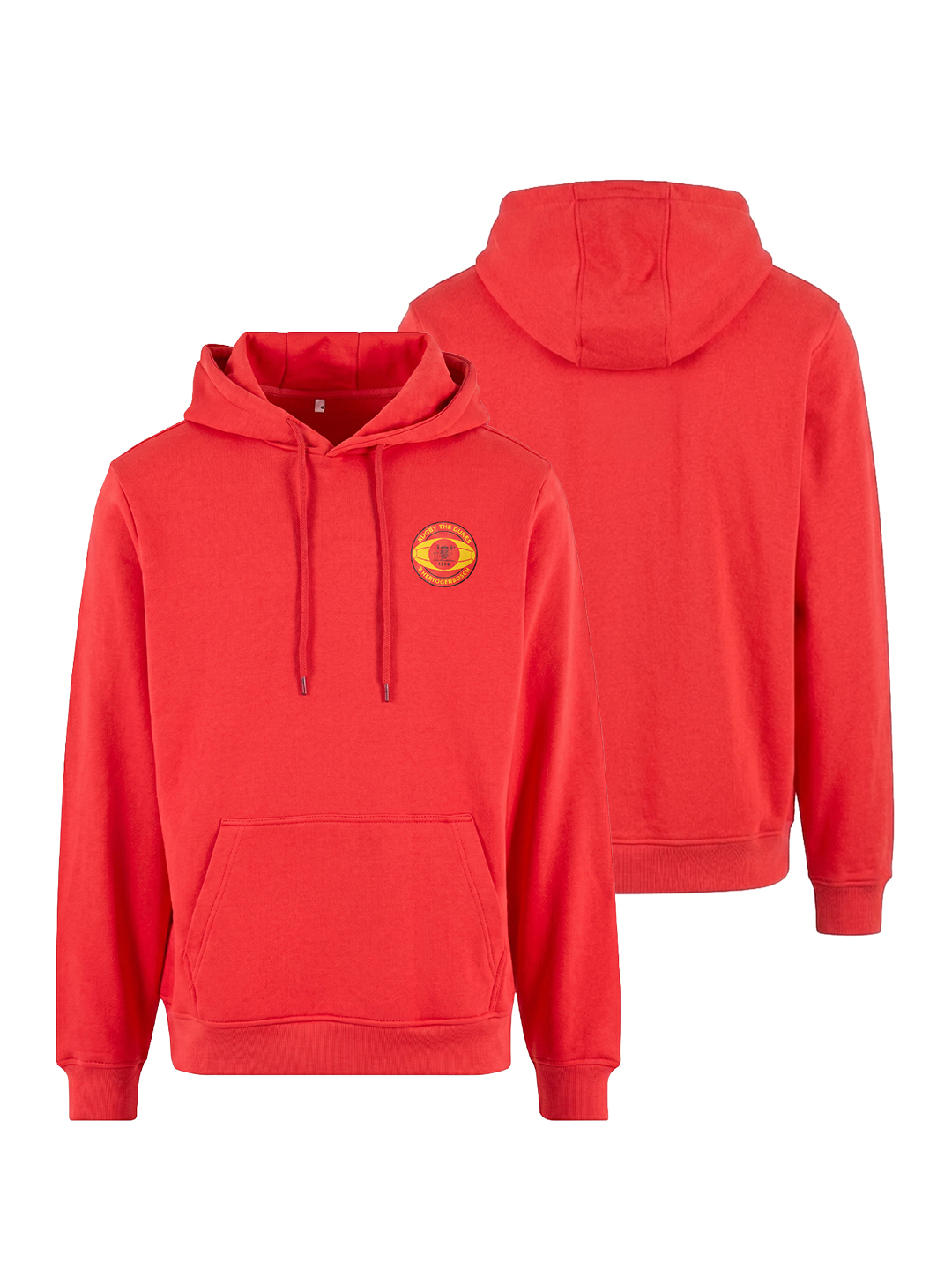 LOGO RED HOODIE s1