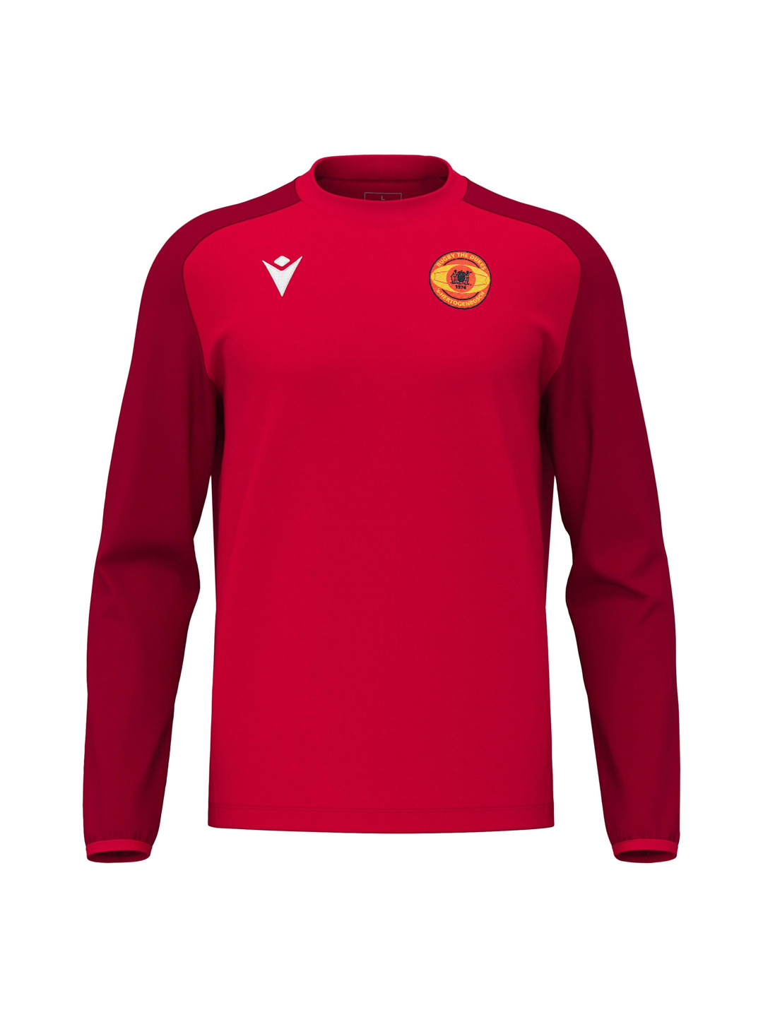 RED WATERPROOF TRAINING JUMPER s1